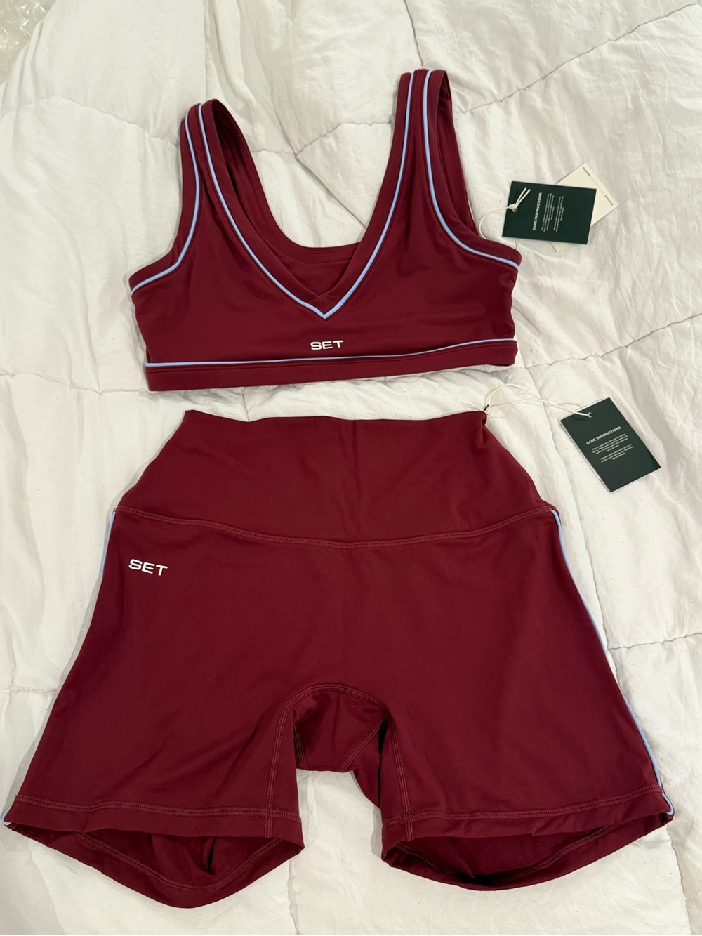 SET Active Aeraline Shorts & Bra